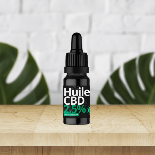 Huile CBD Broad spectrum 250mg - 16h20