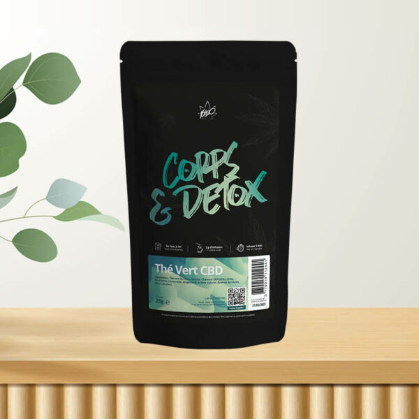 Thé vert CBD Corps & Detox - 16h20